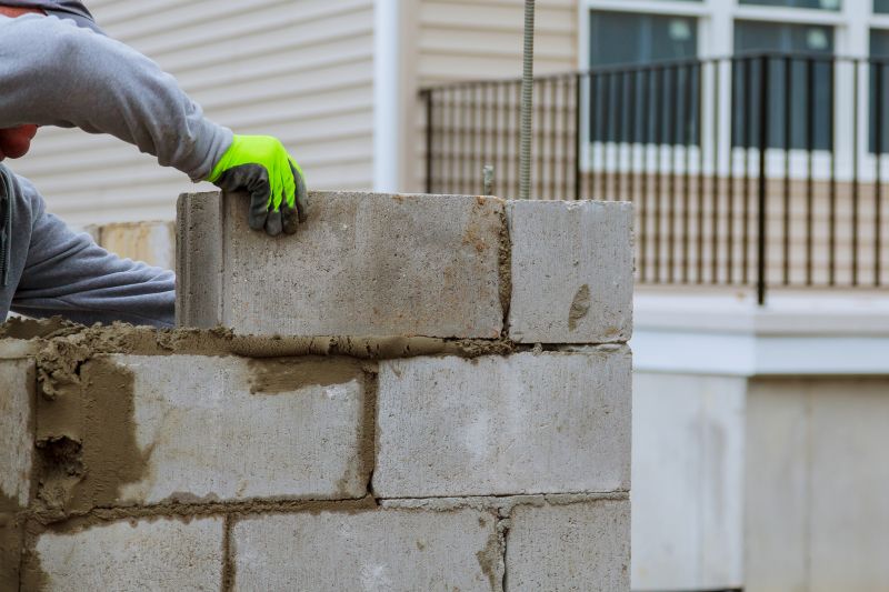 Block Wall Installation in Bethlehem, CT