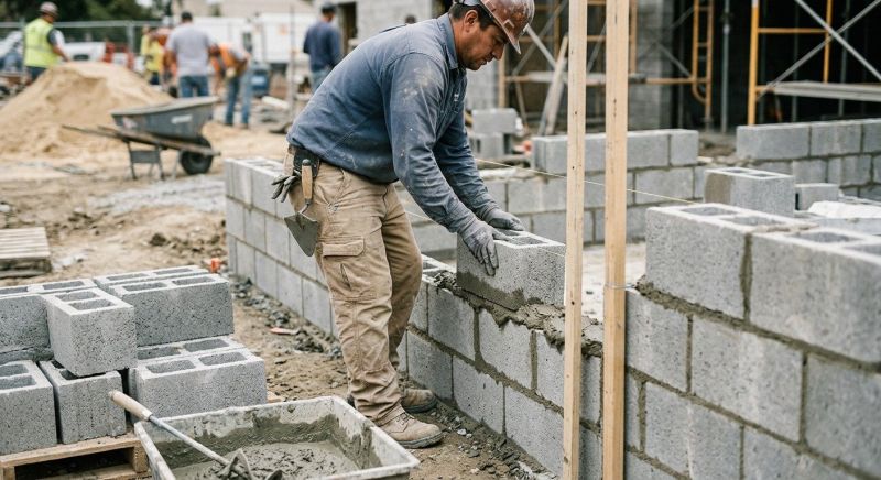 Block Wall Installation in Meriden, CT