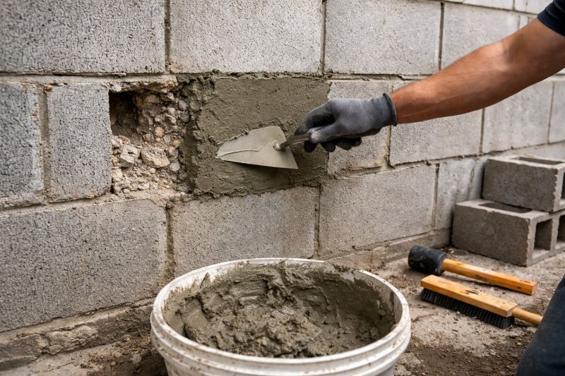 Block Wall Repair in Berlin, CT