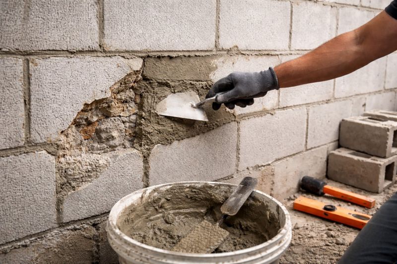 Block Wall Repair in Monroe, CT
