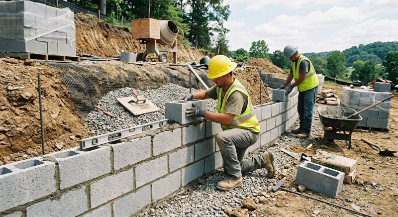 Block Wall Replacement in Hamden, CT