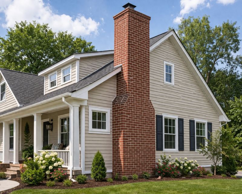Brick Chimney Installation in Hamden, CT