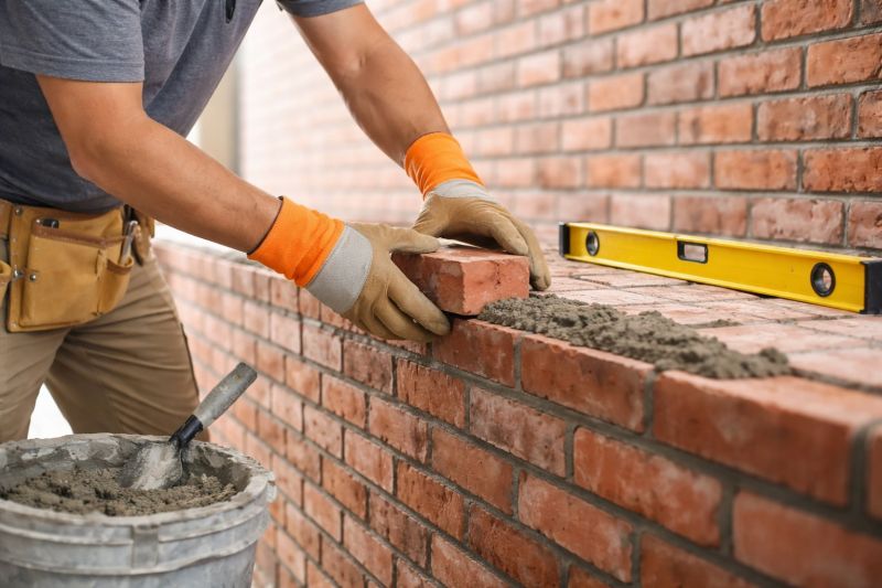 Brick Columns Installation in Hamden, CT