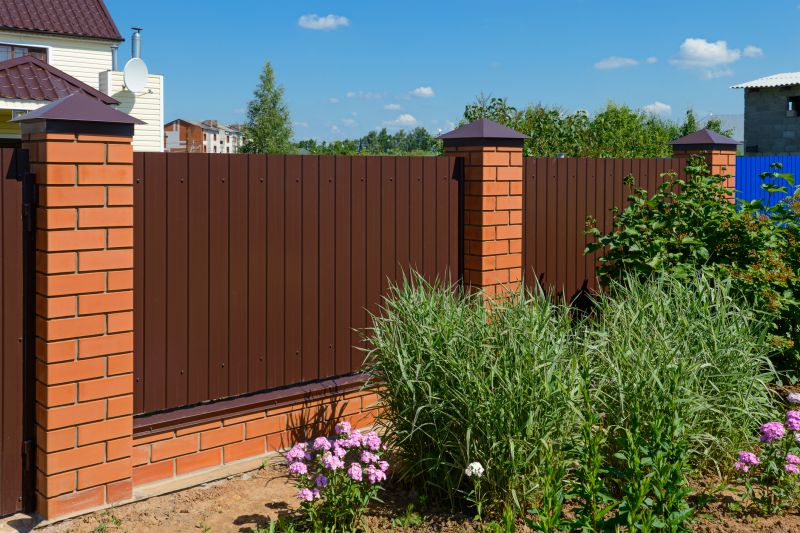 Brick Fence Installation in Hamden, CT