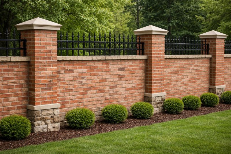 Brick Fence Installation in Hamden, CT