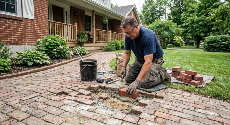 Brick Flatwork Repair in New Haven, CT