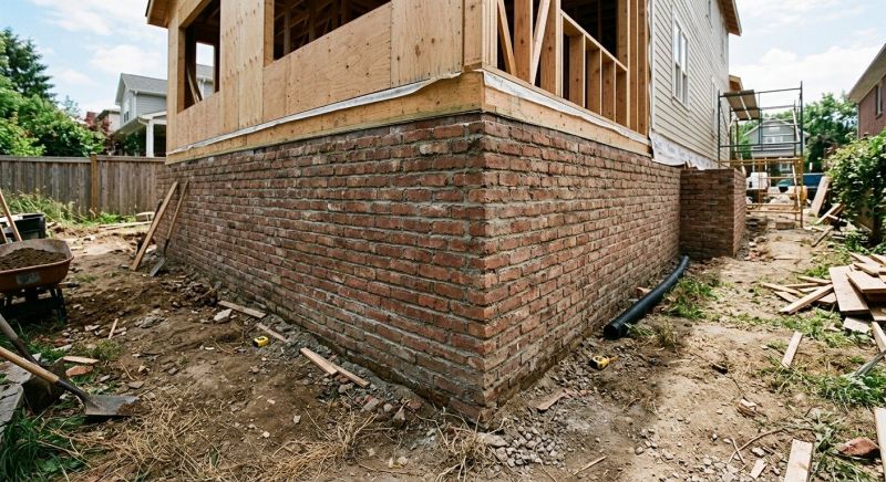 Brick Foundation Installation in Hamden, CT