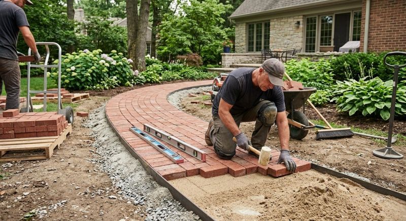 Brick Hardscape Installation in Terryville, CT