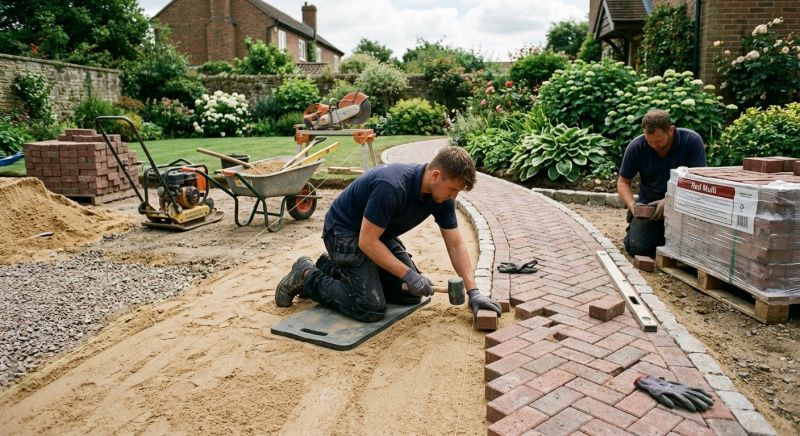 Brick Paving Installation in Bethlehem, CT