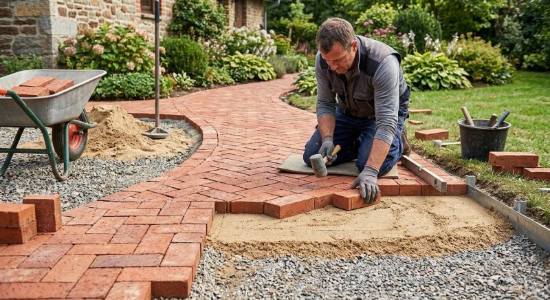 Brick Paving Installation in Hamden, CT