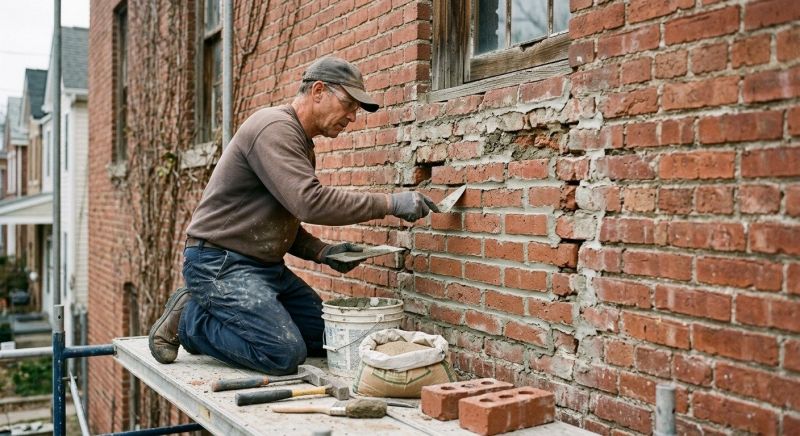 Brick Repair in North Branford, CT