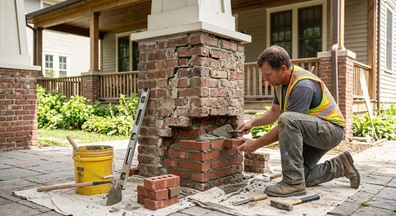 Brick Restoration in East Berlin, CT