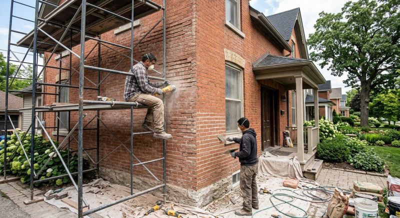 Brick Restoration in Oxford, CT