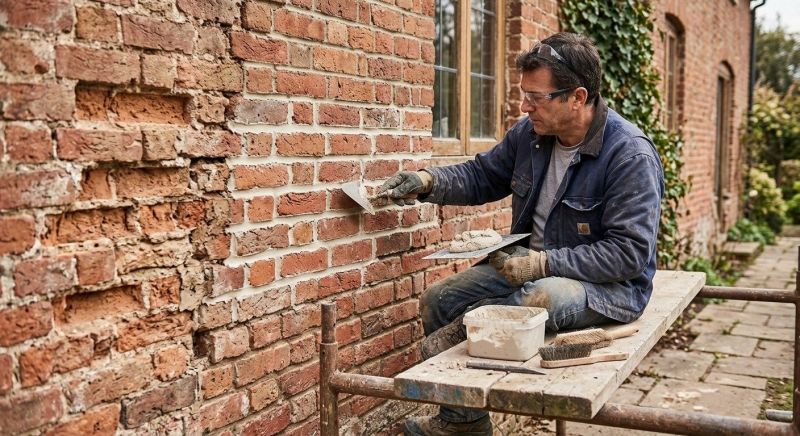 Brick Stairs Repair in Sandy Hook, CT