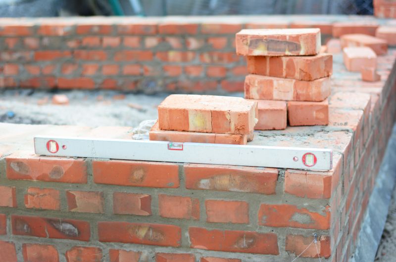 Brick Wall Installation in Meriden, CT