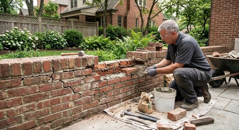 Brick Wall Repair in Ansonia, CT