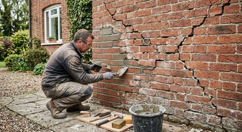 Brick Wall Repair in Oakville, CT
