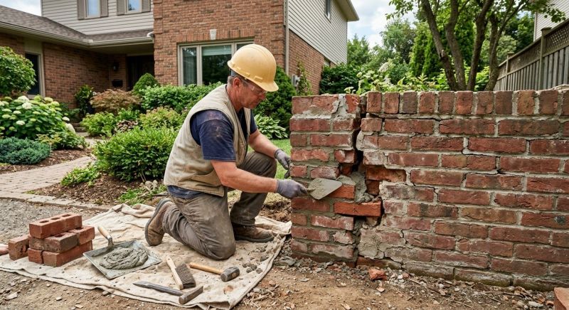 Brick Wall Repair in Roxbury, CT