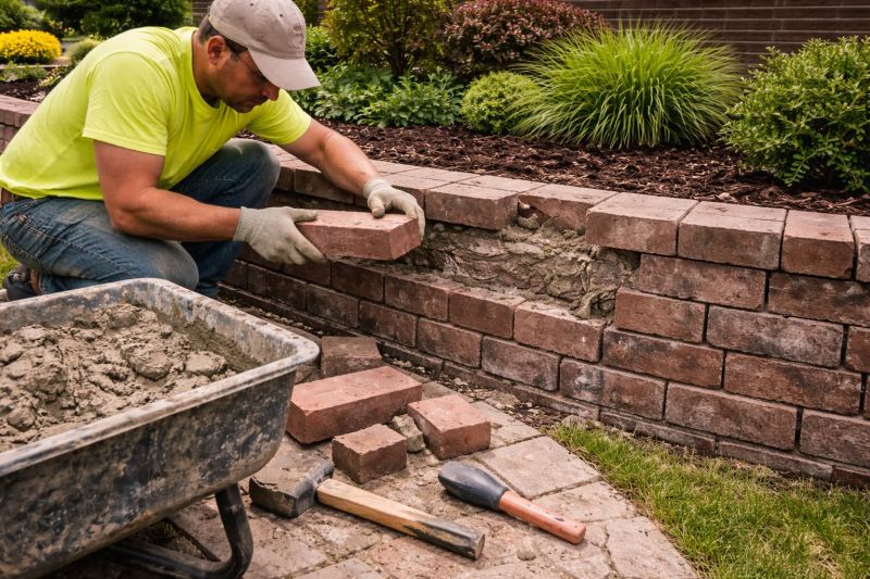 Brick Wall Repair in Sandy Hook, CT
