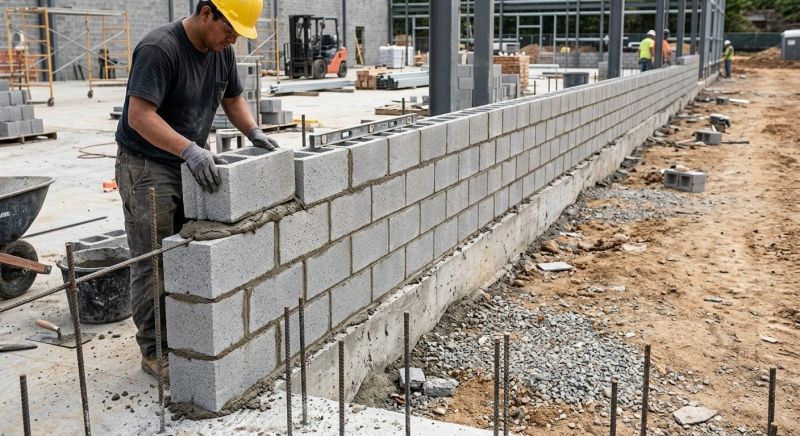 Cinder Blocks Installation in Clinton, CT