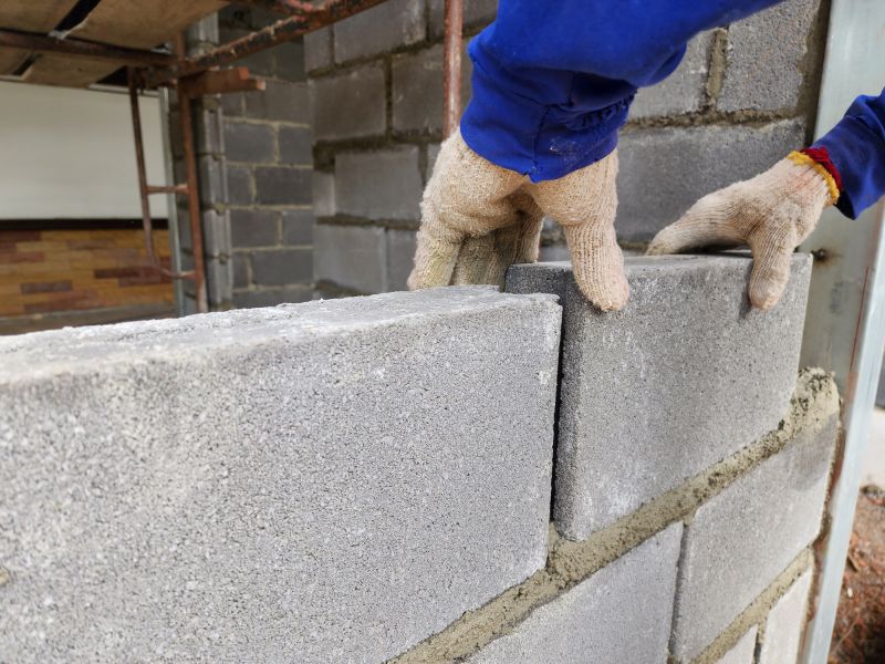 Cinder Blocks Installation in Guilford, CT