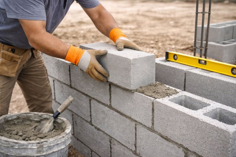 Concrete Blocks Installation in Bristol, CT