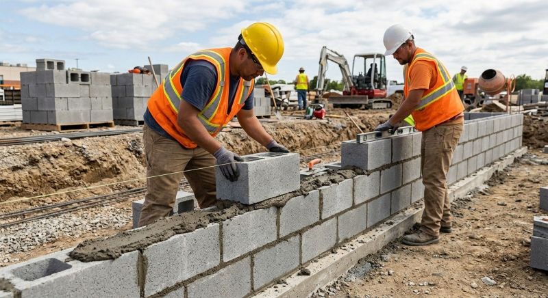 Concrete Blocks Installation in Middletown, CT