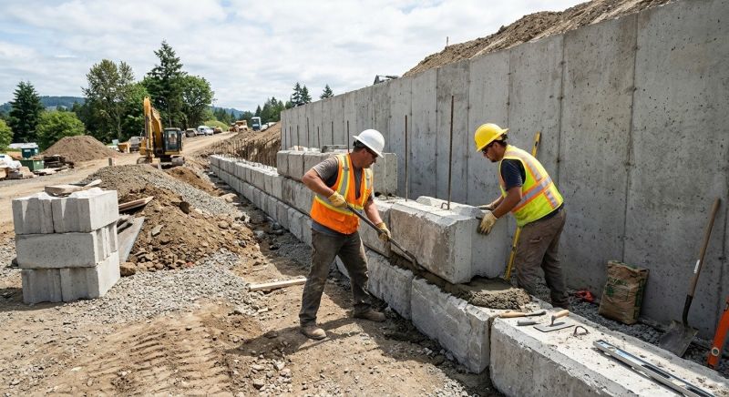 Concrete Blocks Installation in Plainville, CT