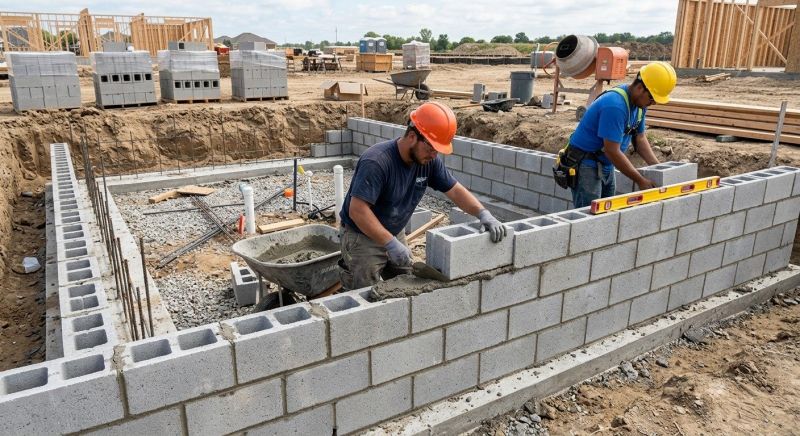 Concrete Blocks Installation in Redding, CT