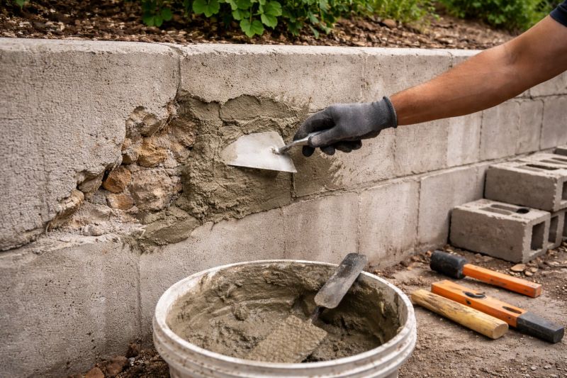 Retaining Wall Repair in Redding, CT