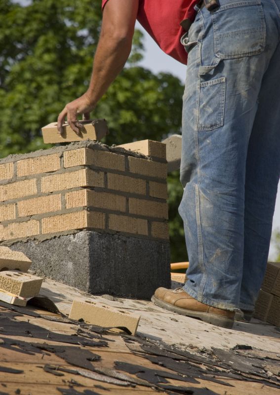 Stone Chimney Installation in Higganum, CT