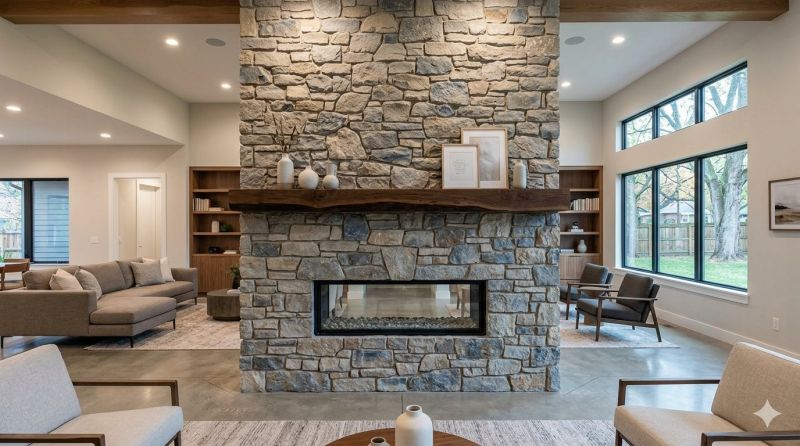 Stone Chimney Installation in Plainville, CT