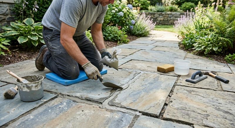 Stone Driveway Repair in Hamden, CT