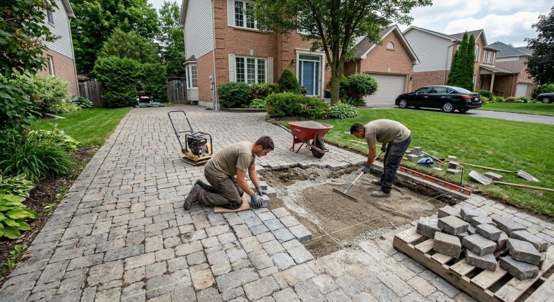 Stone Driveway Repair in Hamden, CT