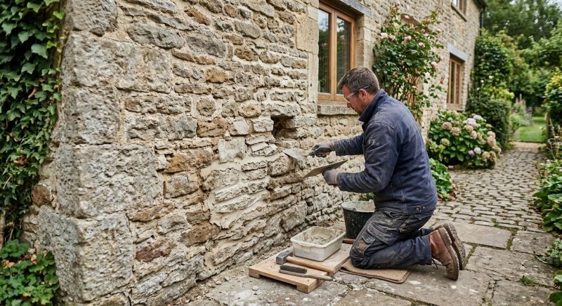 Stone Masonry Repair in Bethlehem, CT