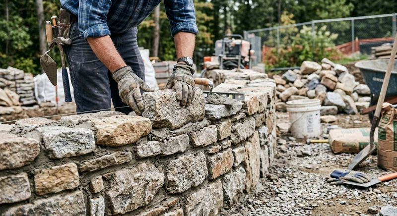 Stonework Installation in Southbury, CT